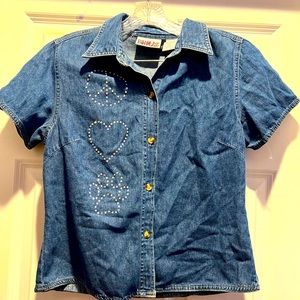 Bill Blass Denim Shirt